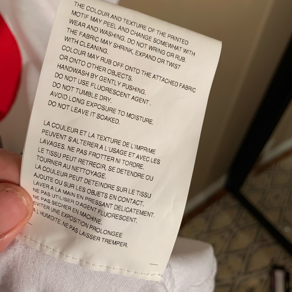Comme Des Garçons Upside Down Camo Tee - Picture 4 of 4